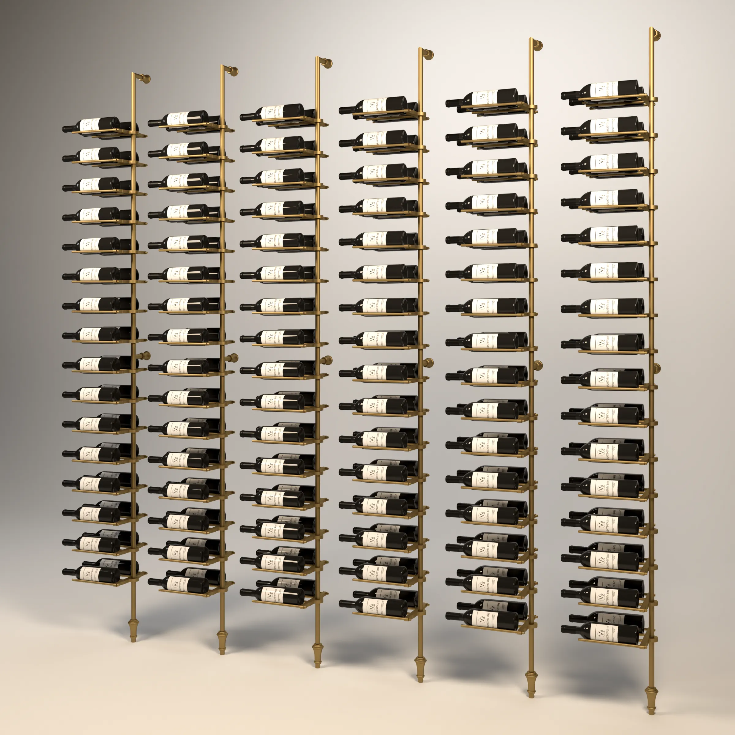 192-Bottle Siena Wine Wall