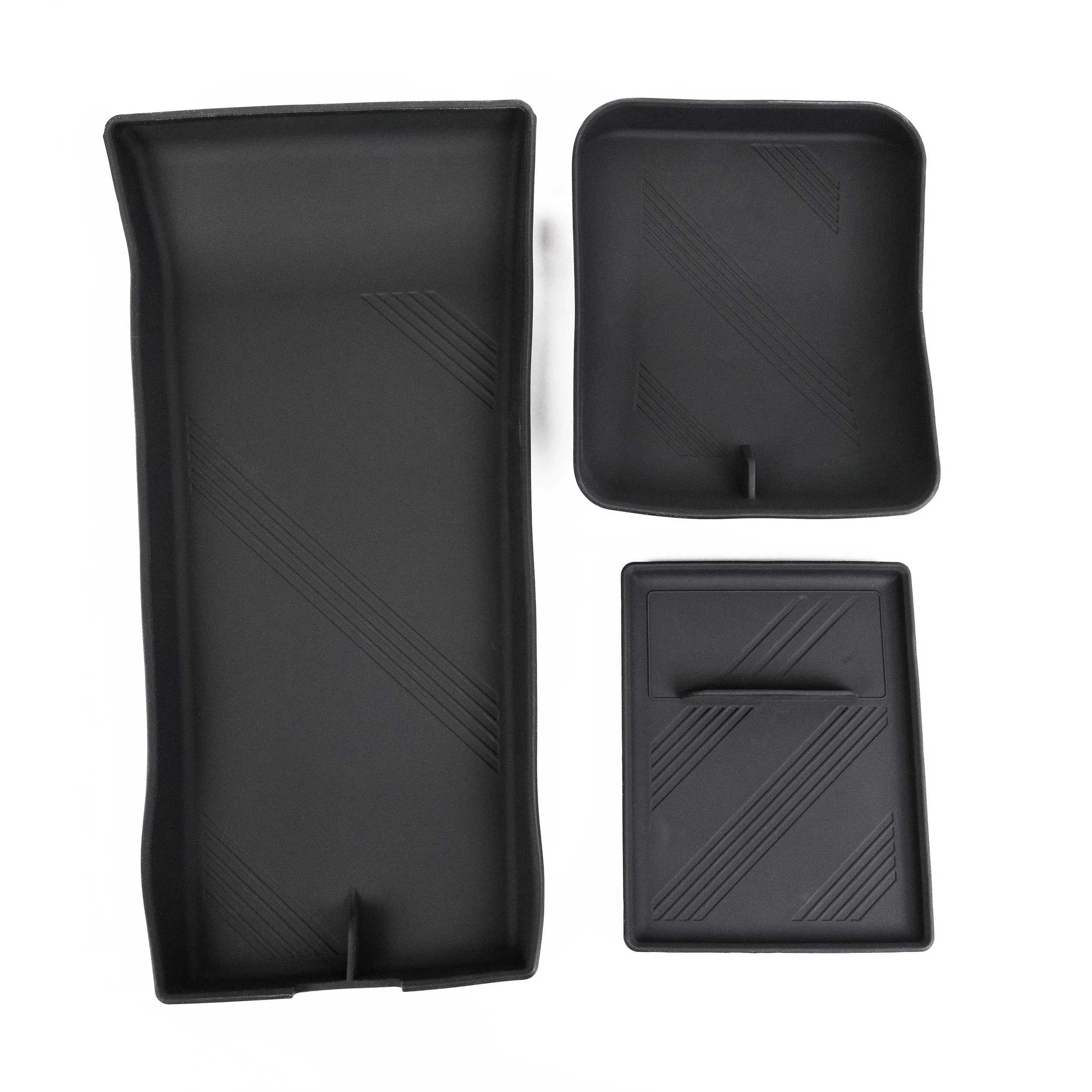 2021  | Model S & X Center Console & Armrest Liner Kit (3 Pieces) - Silicone Rubber