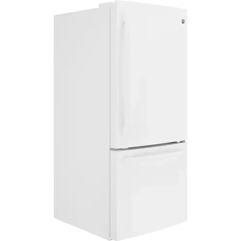 21.0 Cu. Ft. Bottom Freezer Refrigerator in White, ENERGY STAR