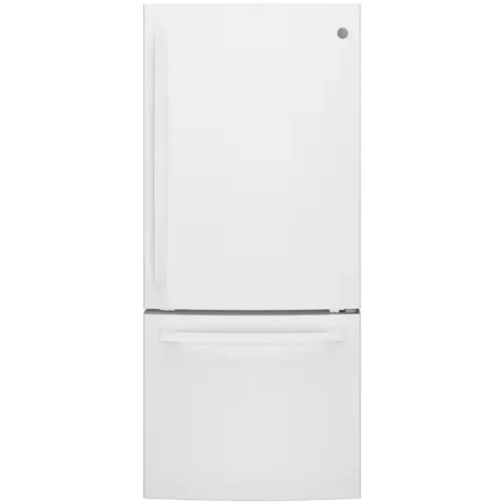 21.0 Cu. Ft. Bottom Freezer Refrigerator in White, ENERGY STAR