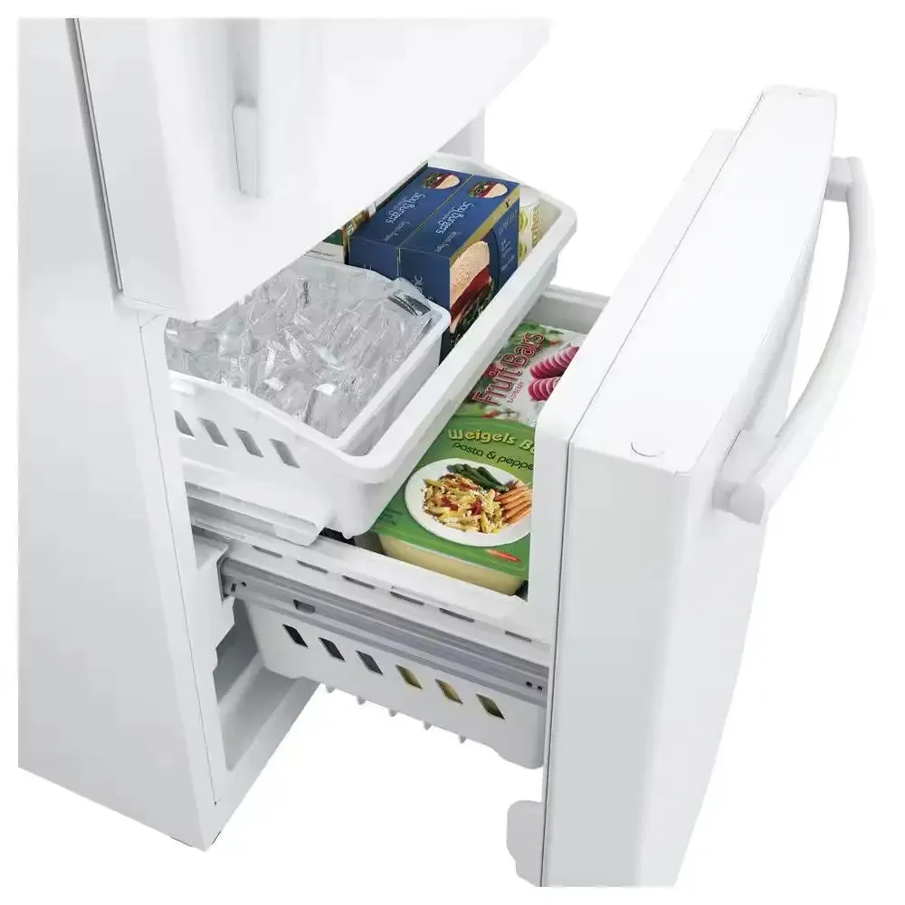 21.0 Cu. Ft. Bottom Freezer Refrigerator in White, ENERGY STAR