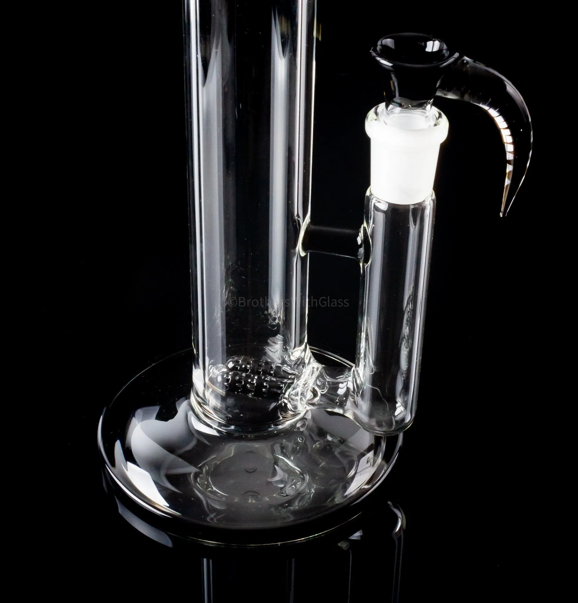 2K Glass Art 16 In Color Double Stemline Straight Bong
