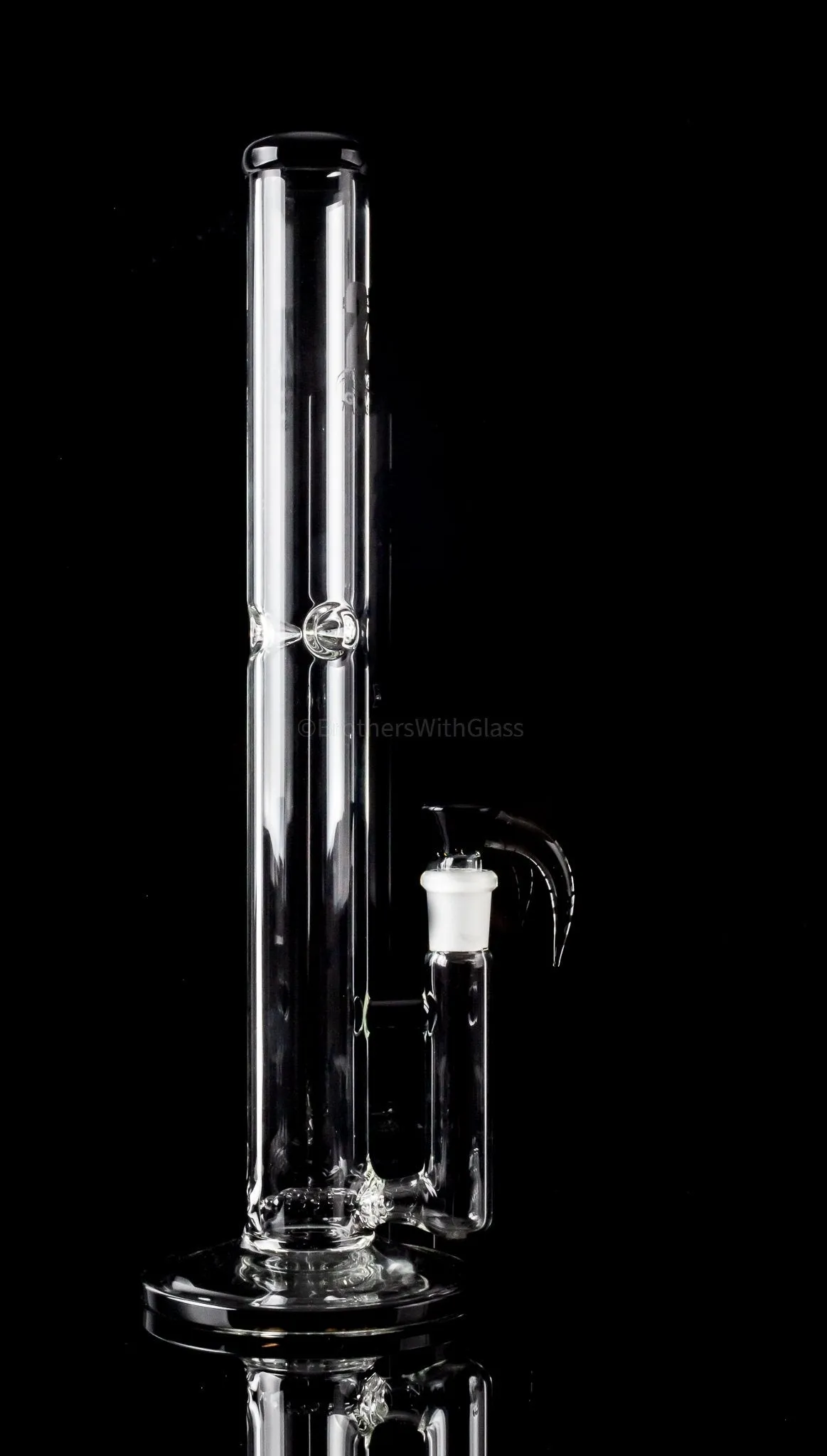 2K Glass Art 16 In Color Double Stemline Straight Bong