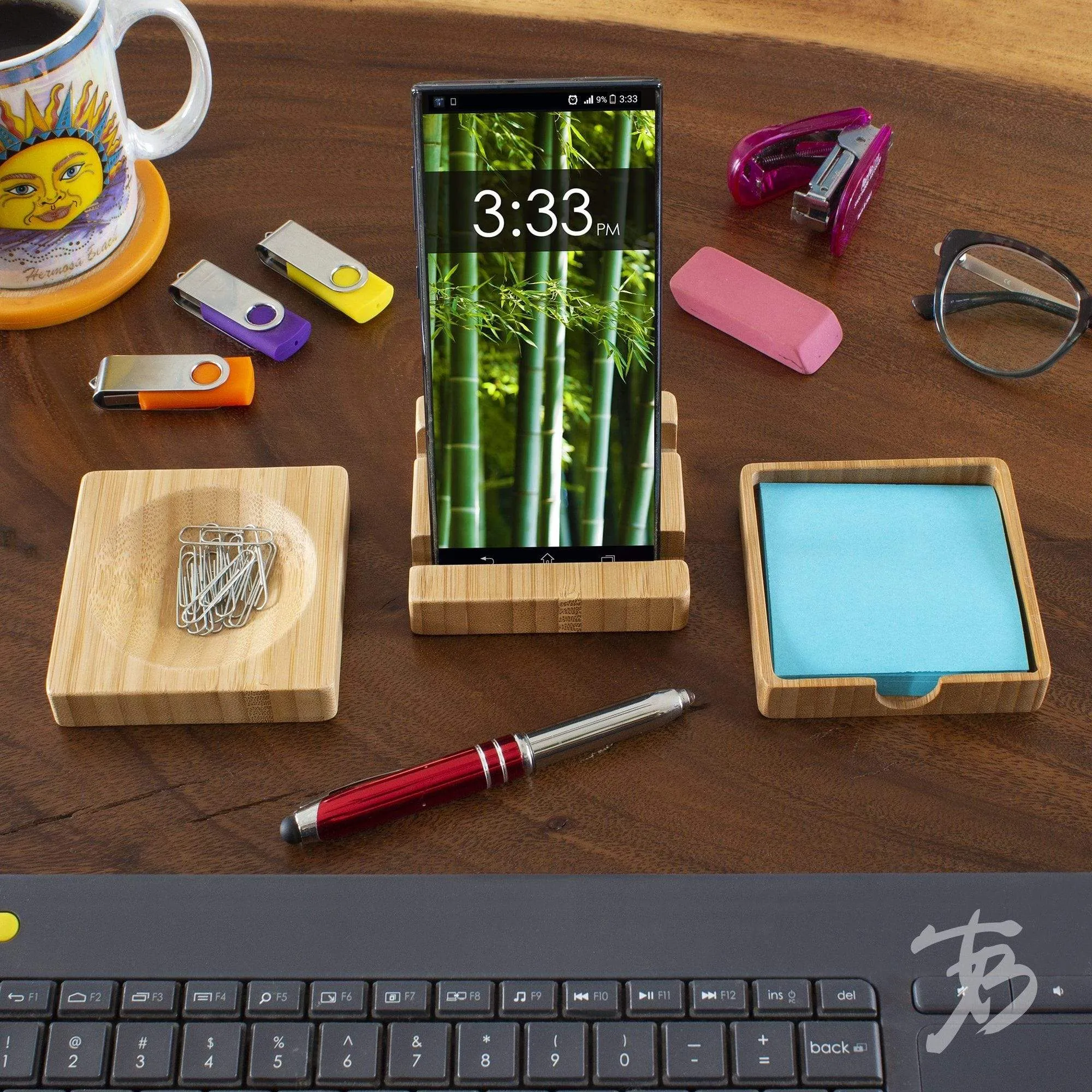 3-Piece Desk Organizer