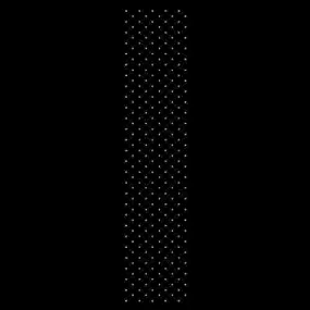 3" SS6 Offset Grid Rhinestone Strip Template Download