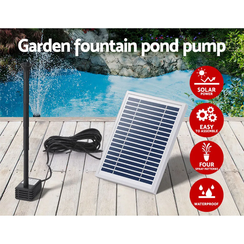 4.4ft Solar Pond Pump Submersible Powered Garden Pool Water Fountain Kit