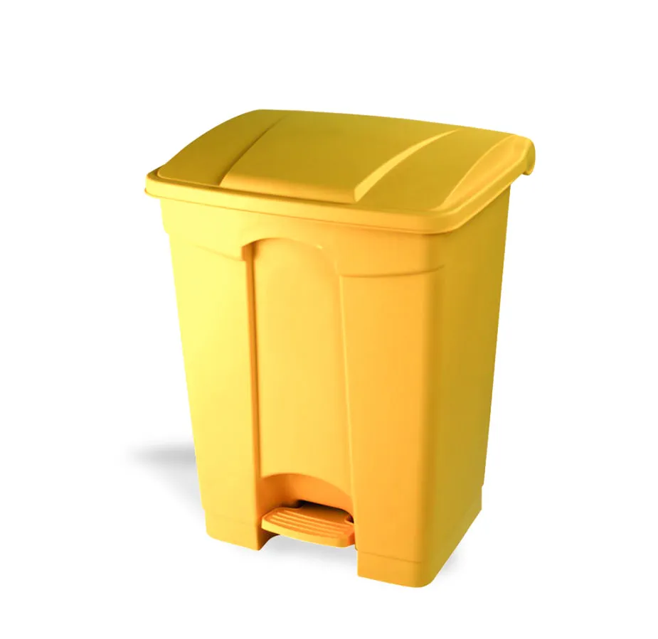 45 Litre All Plastic Pedal Bin