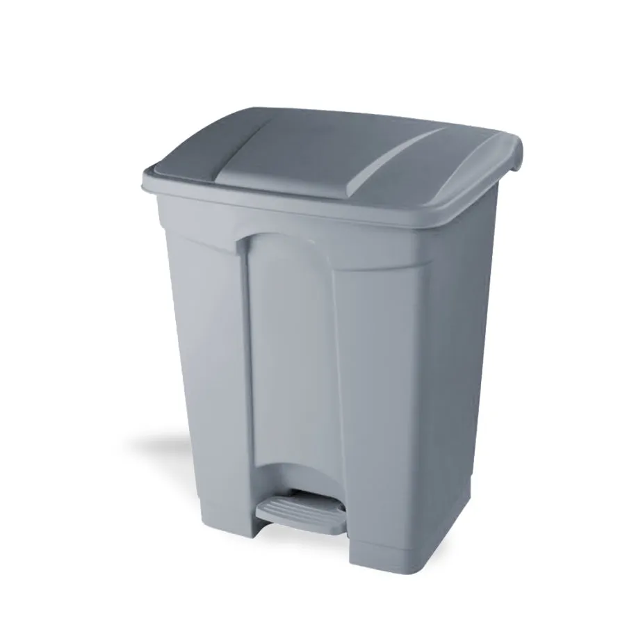 45 Litre All Plastic Pedal Bin