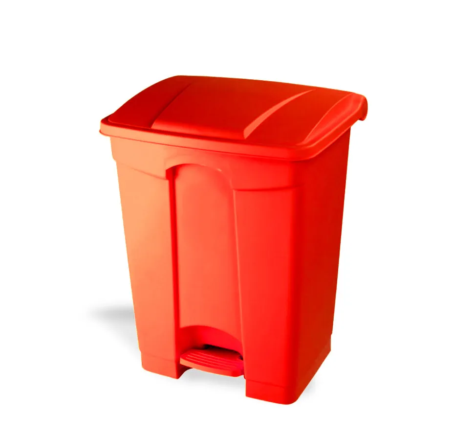 45 Litre All Plastic Pedal Bin