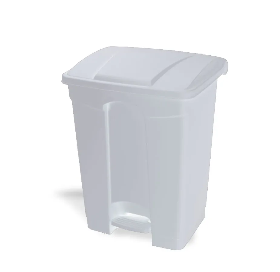 45 Litre All Plastic Pedal Bin
