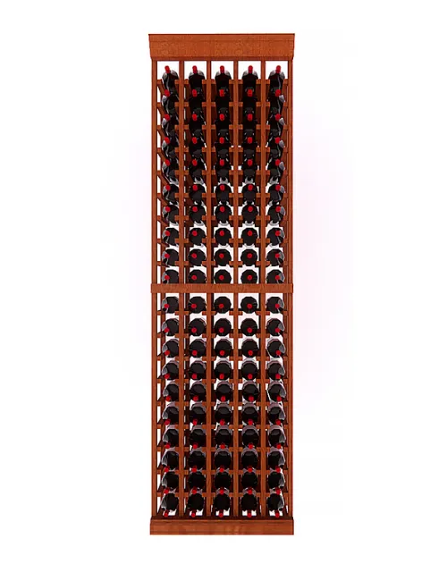 5 Column - 100 Bottle 6.5ft Wine Rack Kit