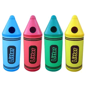 52 Litre Large Crayon Bins Set x 4