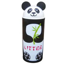 52 Litre Litter Bin - Panda