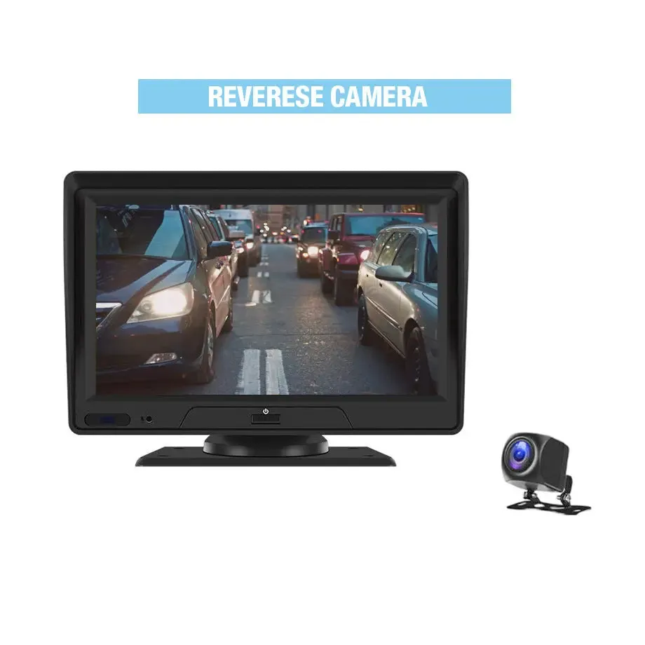 7 Inch 2-Way DVR Camera Screen With Apple Carplay & Android Auto