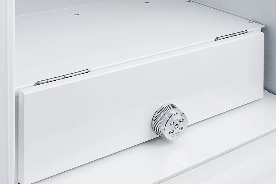 Accucold 24" Wide Built-In All-Refrigerator with Front Lock and Stainless Steel Exterior ADA Compliant - FF7LWCSSADA