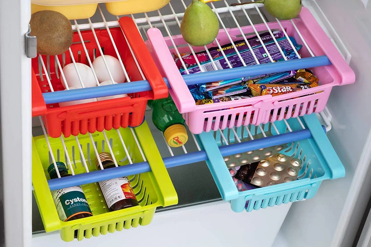Adjustable Fridge Storage Racks (2 Pc ) - H00033