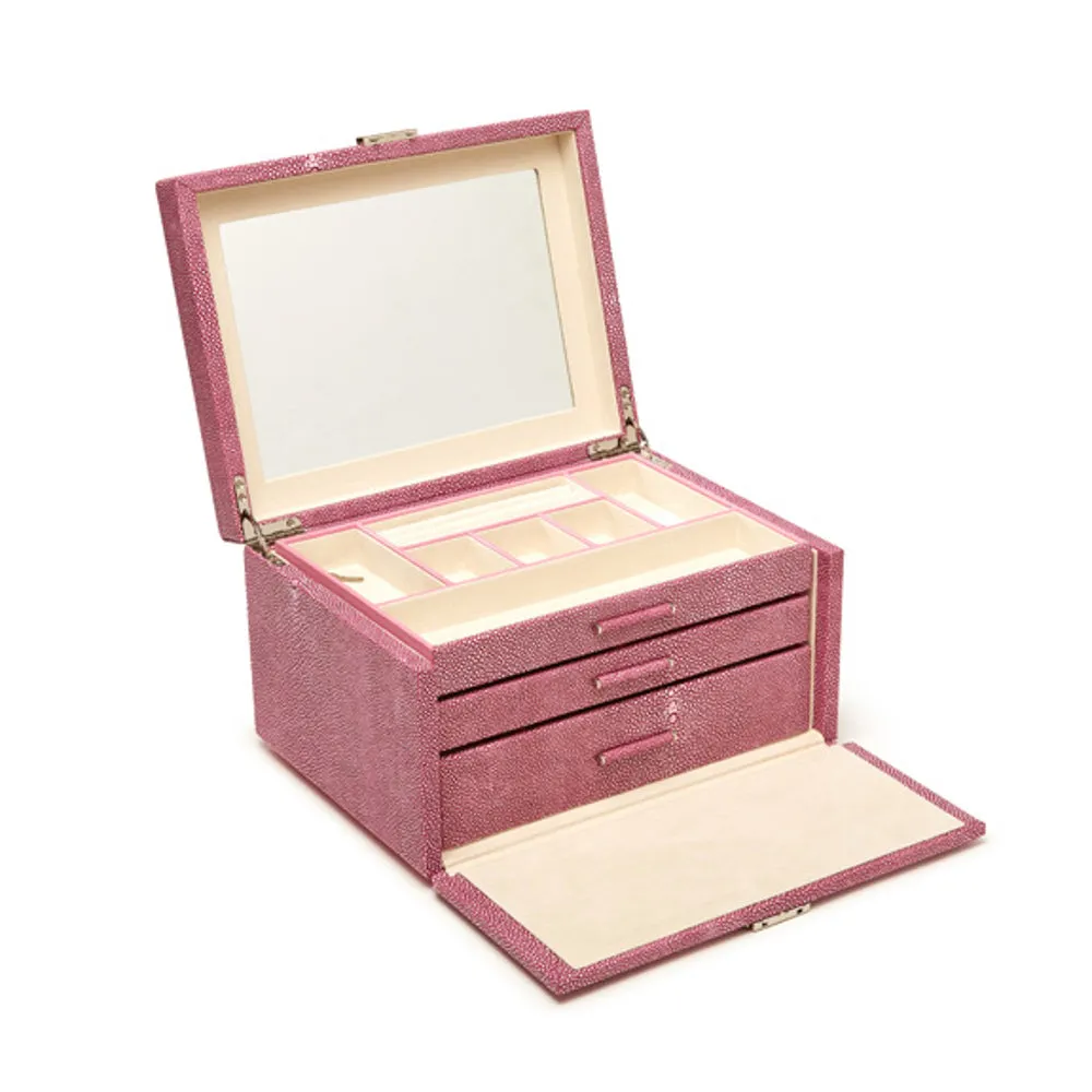 Aiden 3 Tray Jewelry Box