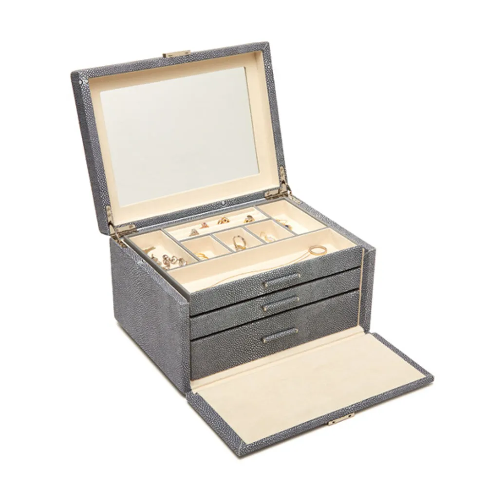 Aiden 3 Tray Jewelry Box