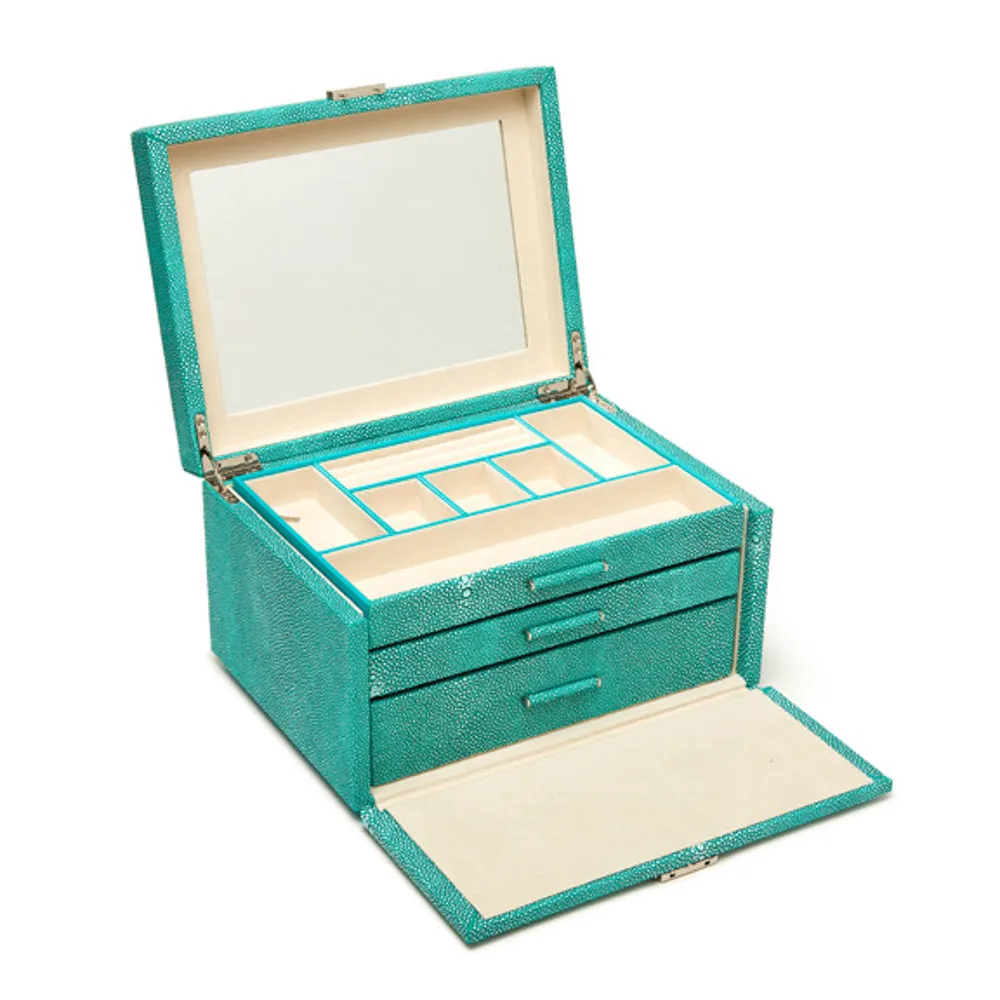 Aiden 3 Tray Jewelry Box