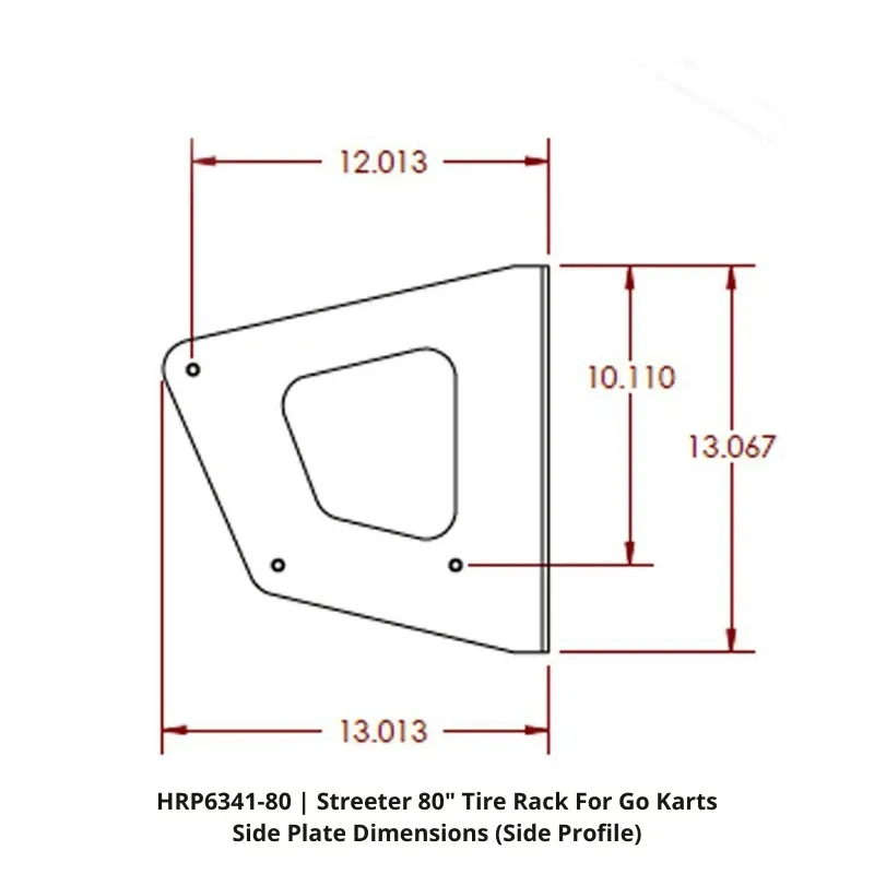 Aluminum Kart Tire Racks