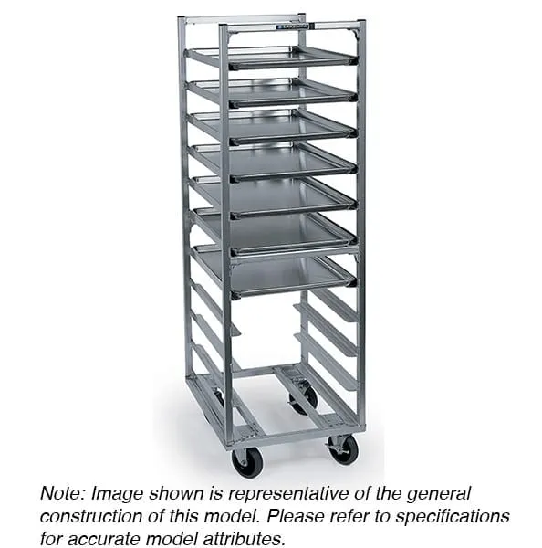 Aluminum Sheet Pan Rack with 18-Pan Capacity and 1.875-in Ledges