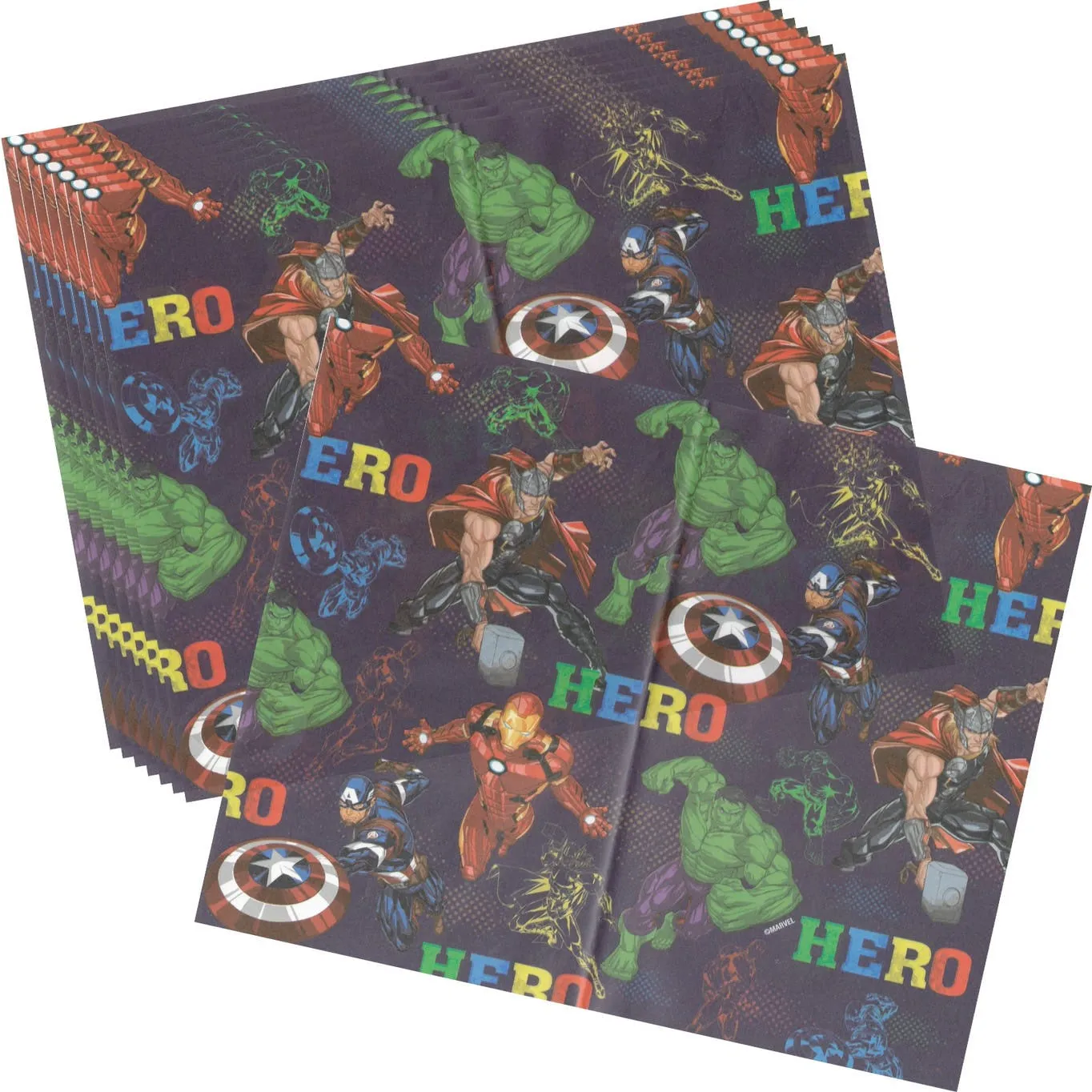 Avengers Grease Proof Paper - 8 Pkt
