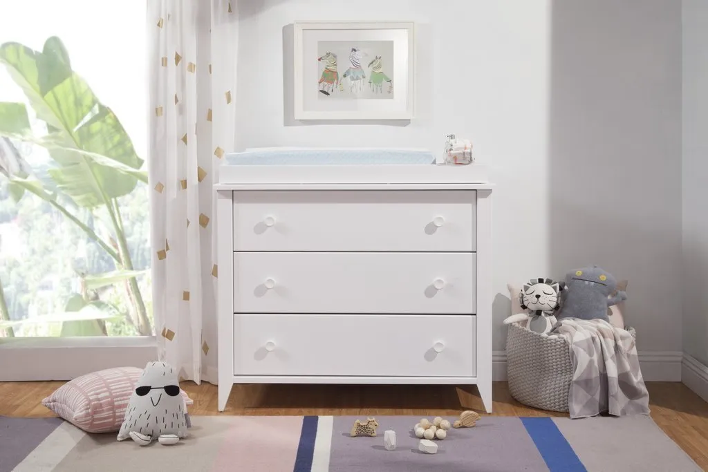 Babyletto Sprout 3-Drawer Changer Dresser with Removable Changing Tray