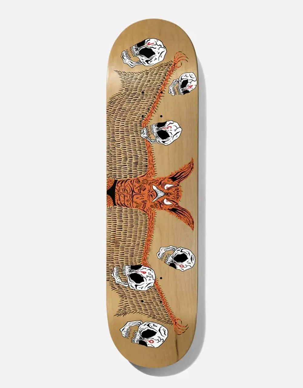 Baker x Neck Face Jacopo Throwback from the Dead Skateboard Deck - 8.2"