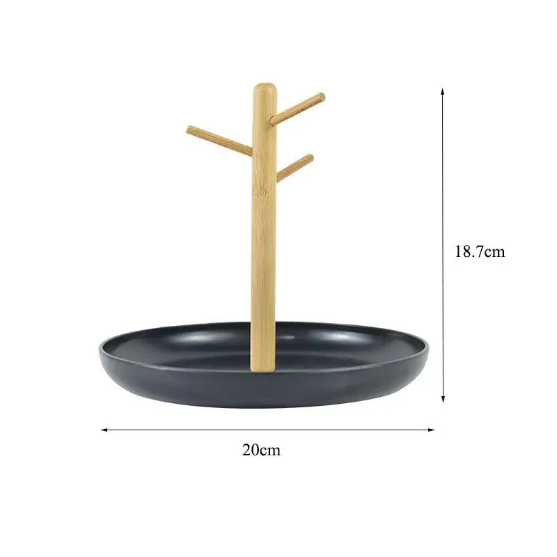 Bamboo Branch Organizer Tray