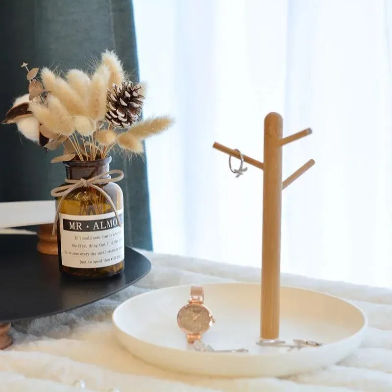 Bamboo Branch Organizer Tray