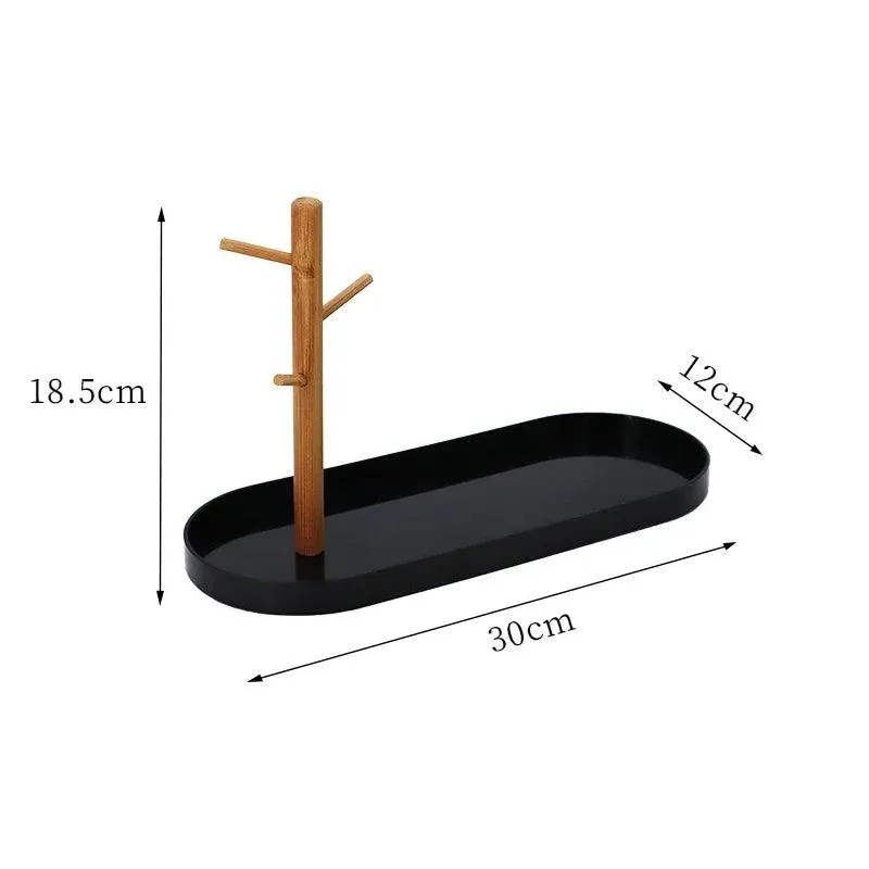 Bamboo Branch Organizer Tray