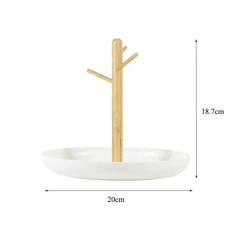 Bamboo Branch Organizer Tray