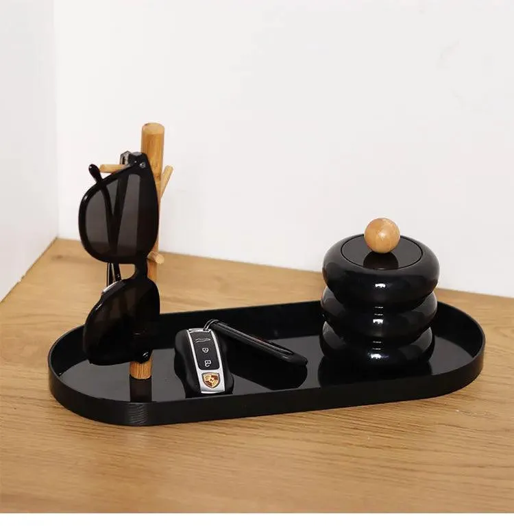 Bamboo Branch Organizer Tray