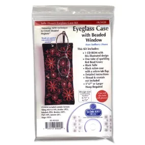 Beaded Window Eyeglass Case Kit by Sudberry House