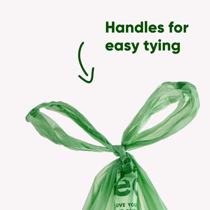 Beco Poop Bags with Handle Mint Scented