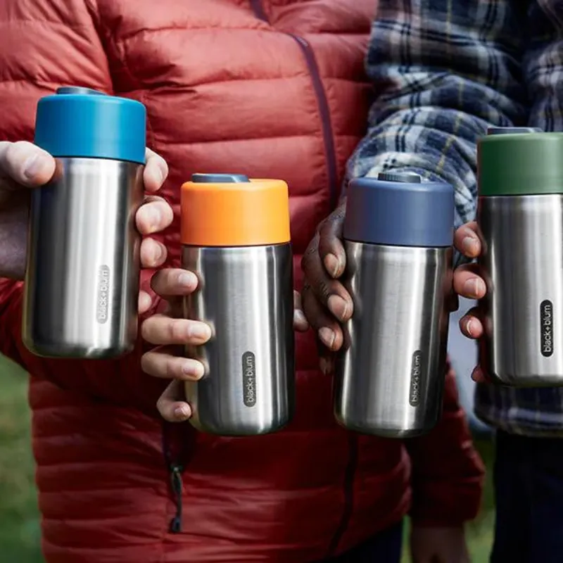 Black & Blum Insulated Travel Mug Stainless Steel Orange 340ml