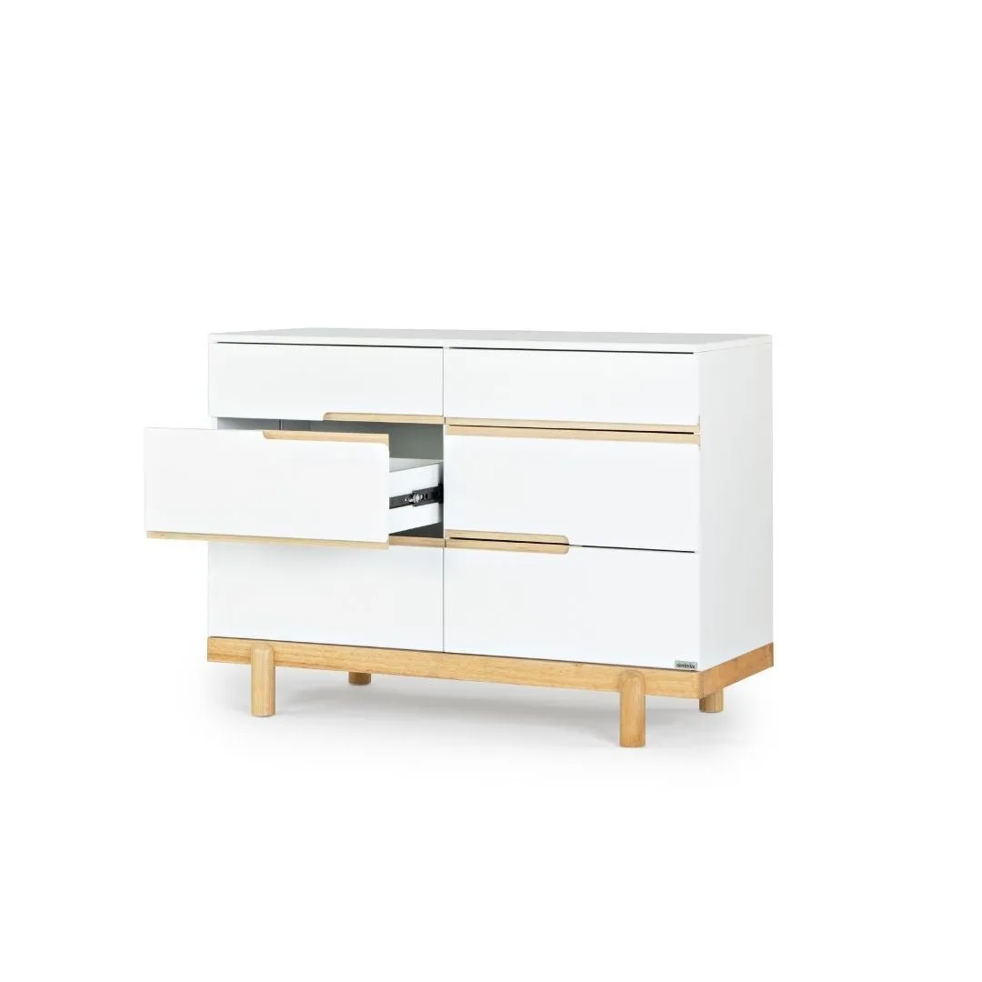 Bliss 6-Drawer Nursery Dresser