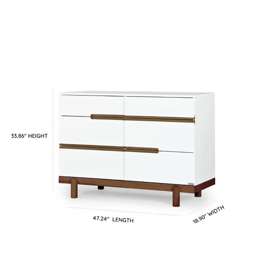 Bliss 6-Drawer Nursery Dresser