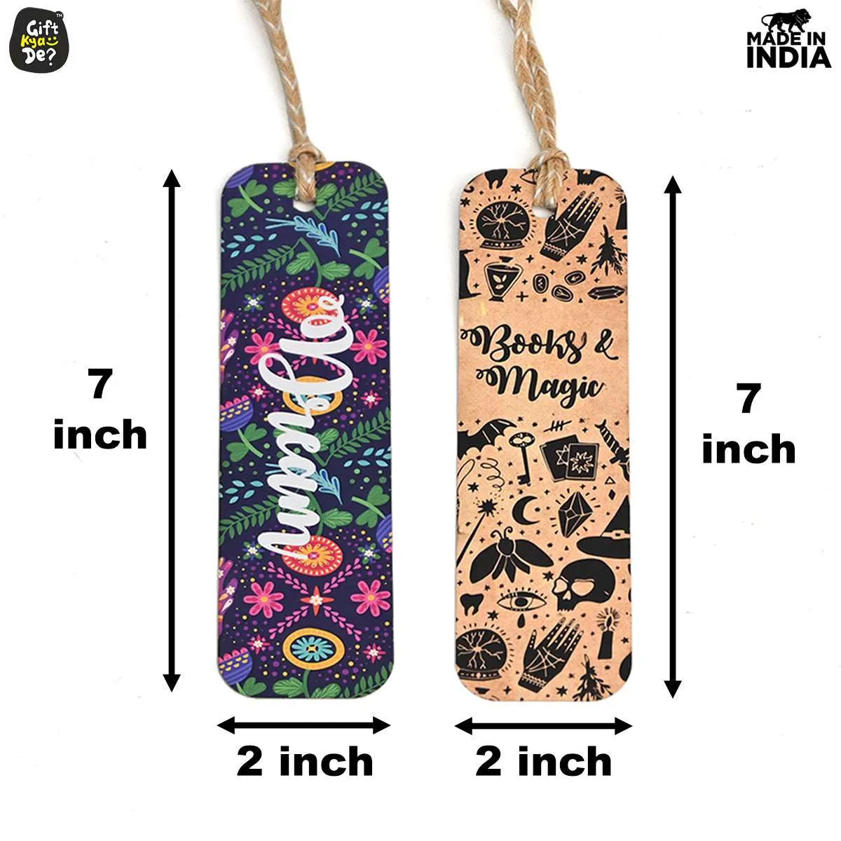 Bookmarks Set of 5 & 10 Creative Book Marks for Book | Unique Gifts for Book Lovers | Tassel Dori | Book Accessories