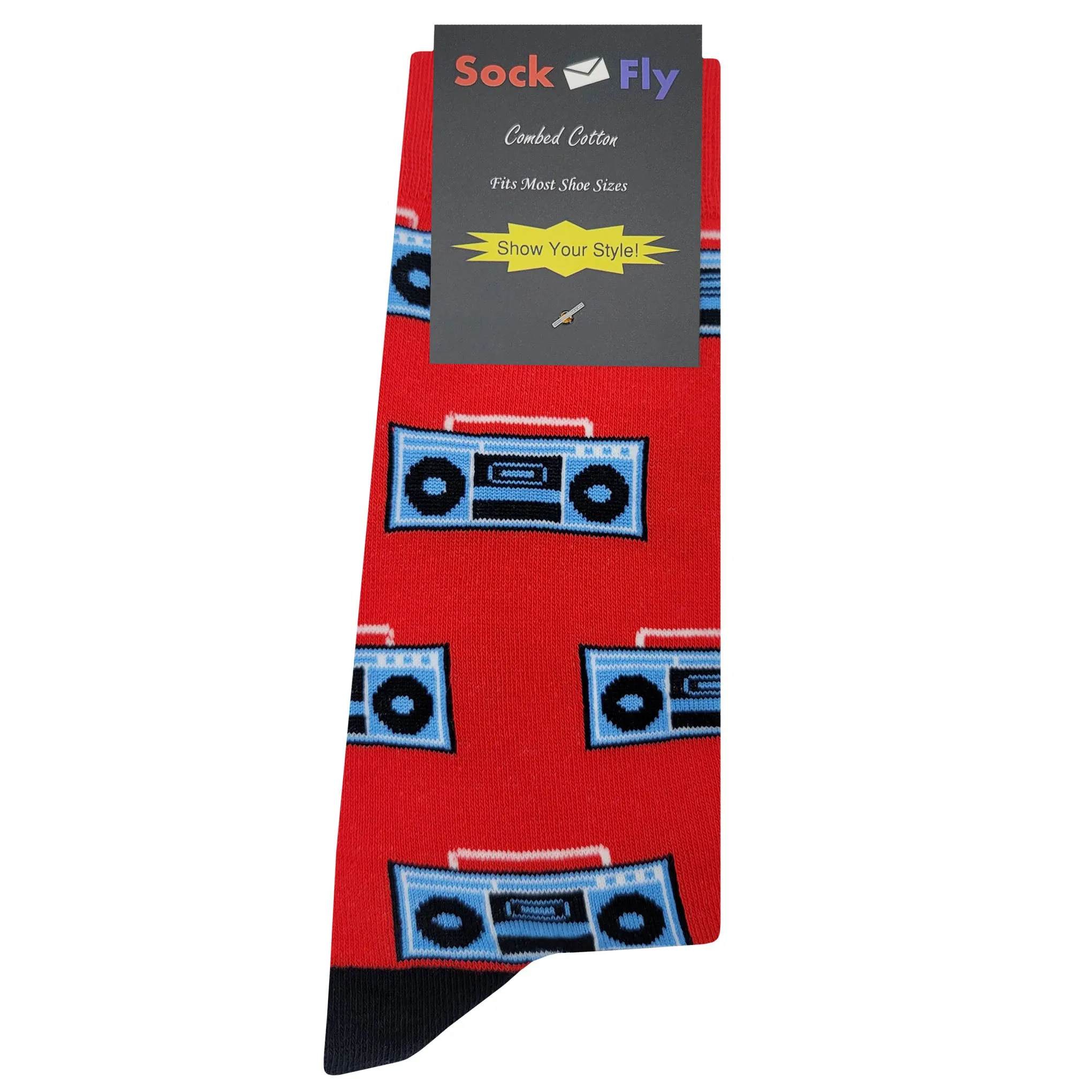 Boom Box Socks