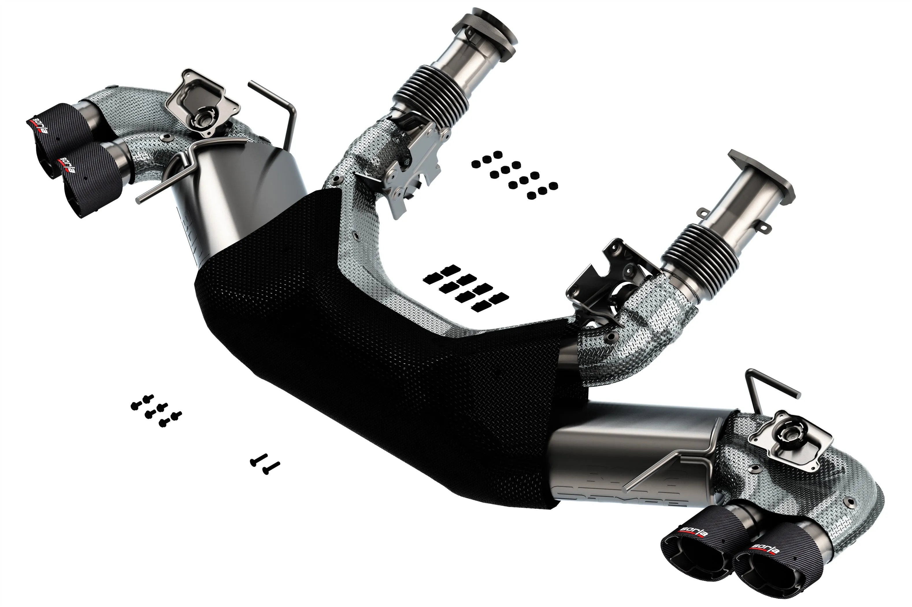 Borla 140838CF Cat-Back(tm) Exhaust System - S-Type