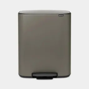 Brabantia Bo Pedal Bin 2 x 30L