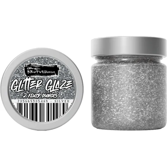 Brutus Monroe Glitter Glaze - Silver
