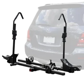 BV 2 Bike Hitch Mount Rack Carrier for Fat Tire | BV-HR01-2-FT