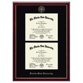 Church Hill Classics Embossed Double Diploma Frame - Galleria
