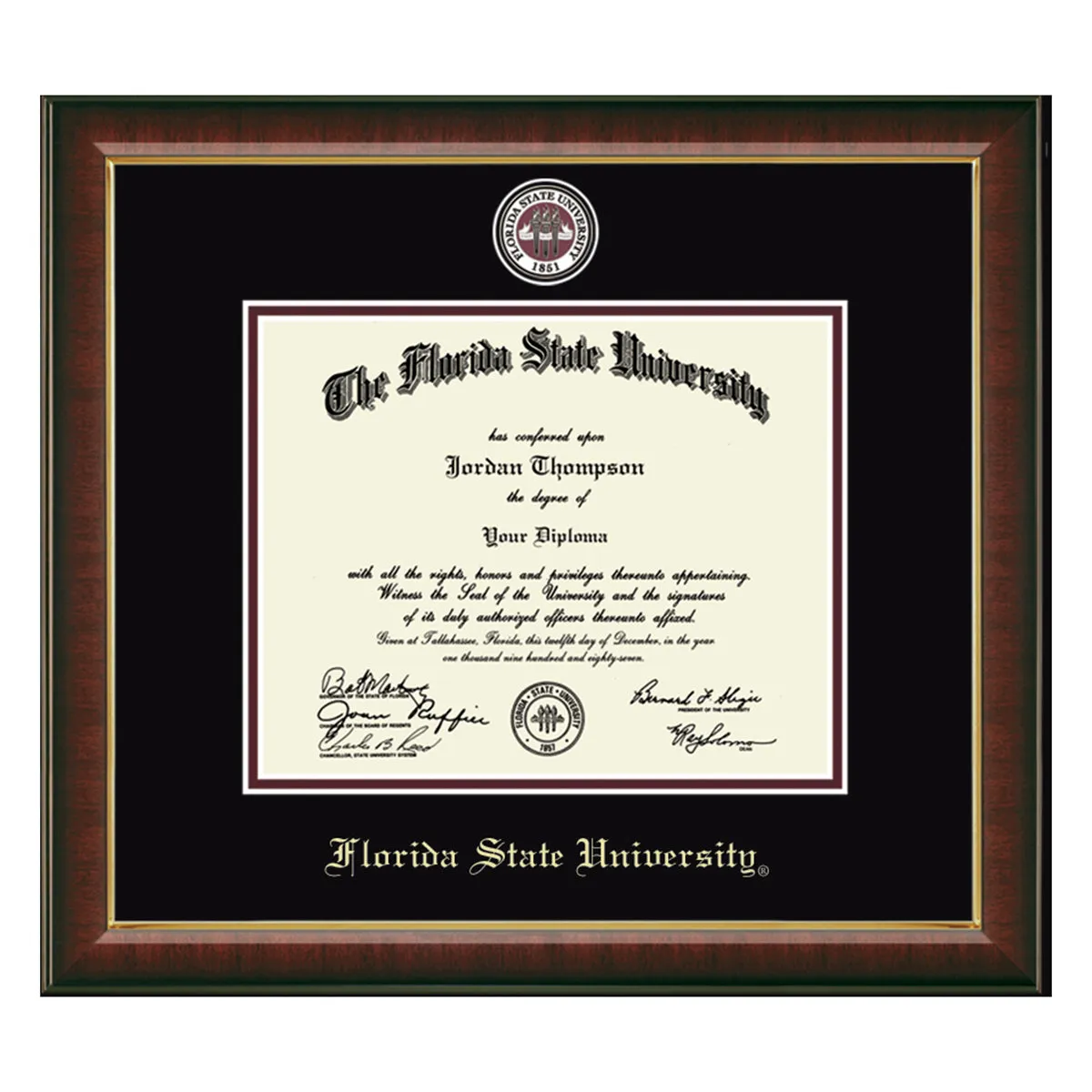 Church Hill Classics Masterpiece Medallion Diploma Frame - Murano