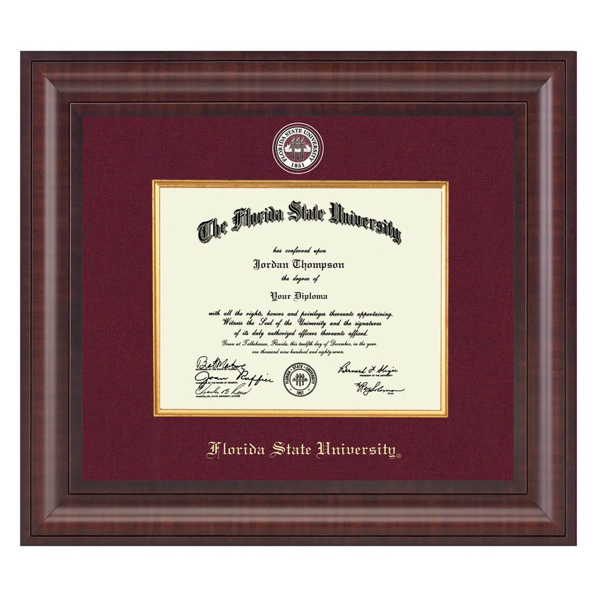 Church Hill Classics Presidential Masterpiece Diploma Frame - Premier