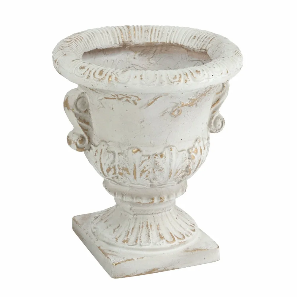 Classical White Urn Planter