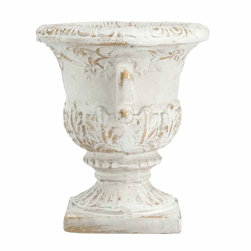 Classical White Urn Planter