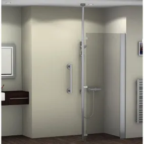 Contour Shower Screen Floor to Ceiling Grab Pole Post Support